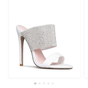 Erika Jayne Slip on Double Strap Mule